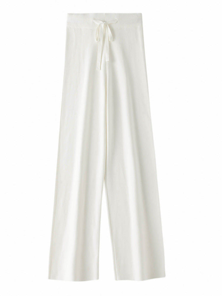 Womens Fashionable Casual Soft Knit Pants