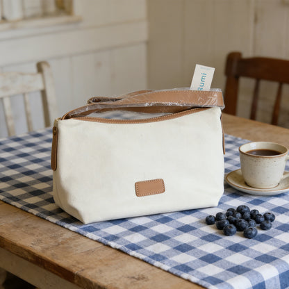 Simple Cross Body Bag-Coffee 1980