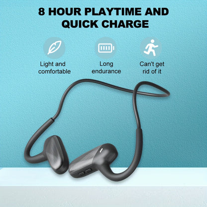 Open,design Bone Conduction Headphones, Wireless Headset, Comfortable To Wear, High-definition Sound Quality, Designed For Running And Sports, Long Battery Life, Stylish And Lightweight