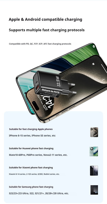 AWEI 22.5W 20W Fast Charger EU