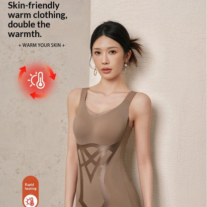Womens Shapewear Bodysuit For Body Contouring And Warmth