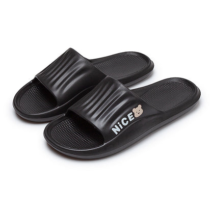 EVA Anti Slip And Odor Proof Household Indoor And Outdoor Men's And Women's Summer Shower Slippers Sandals