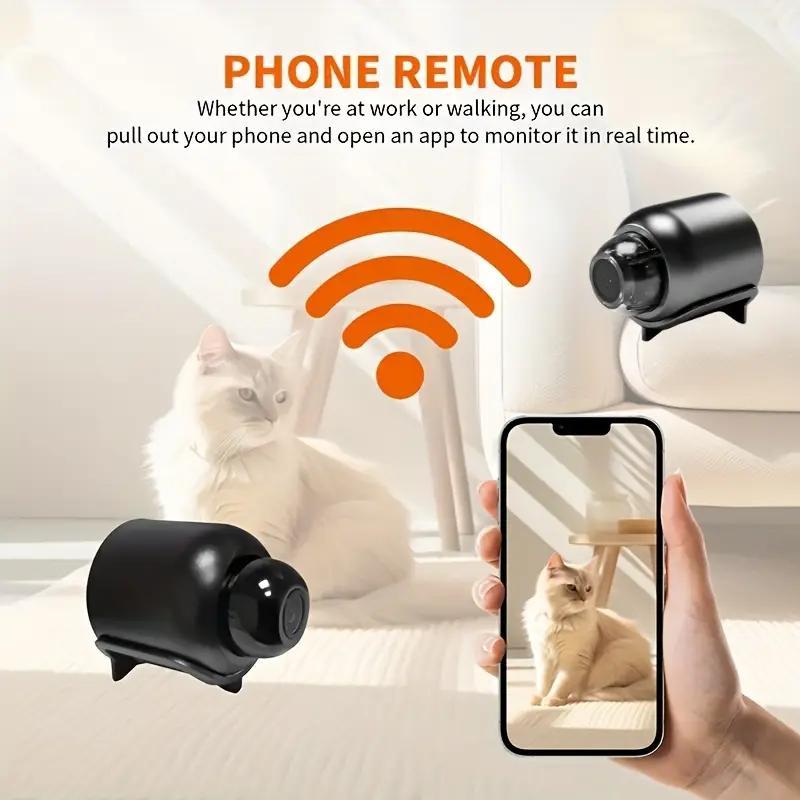 X5 Wireless Home Surveillance Camera HD WiFi Support Magnetic Bracket USB Power Supply Indoor And Outdoor Use Built-in Battery Magnetic,This Item Can Only Be Shipped Via Uniuni And Gofo