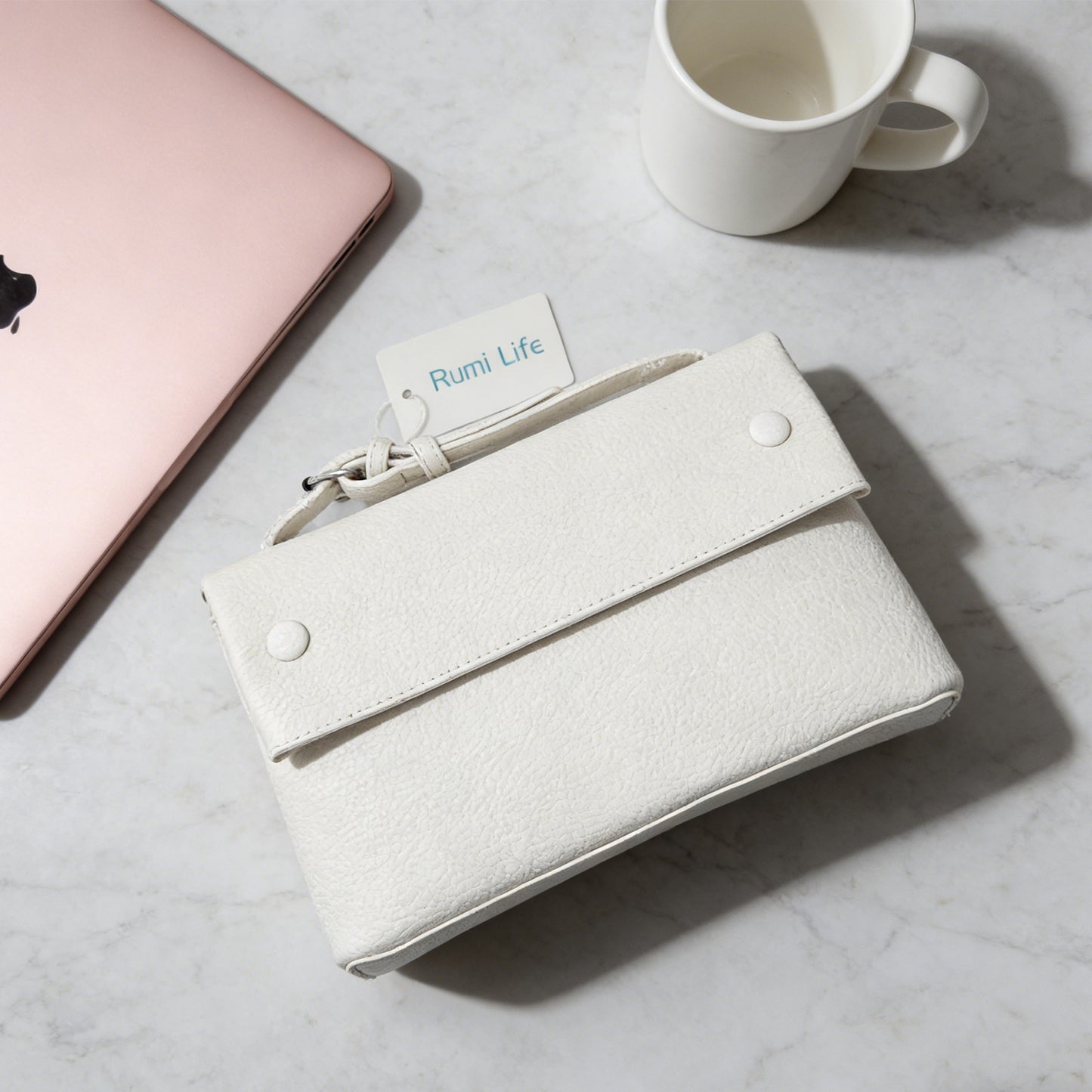 Simple Fashion Handbag-White