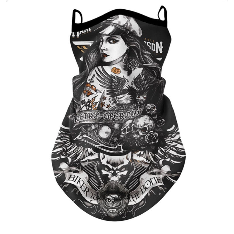 Full Face And Neck Protection Integrated Sun Mask