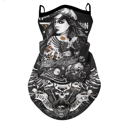 Full Face And Neck Protection Integrated Sun Mask