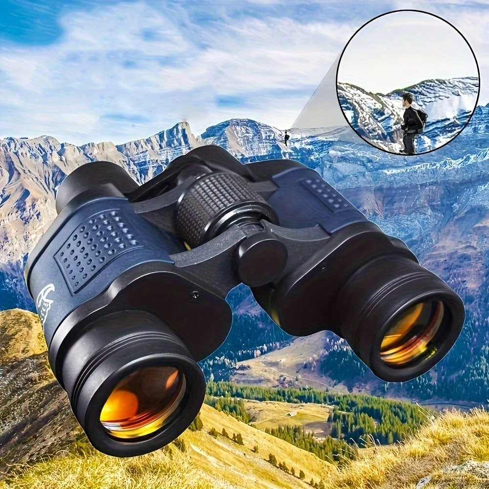 1PC Binoculars 60x60 Binoculars With Night Vision, Binoculars High-Powered Telescope Coordinate Hig