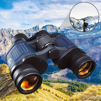 1PC Binoculars 60x60 Binoculars With Night Vision, Binoculars High-Powered Telescope Coordinate Hig