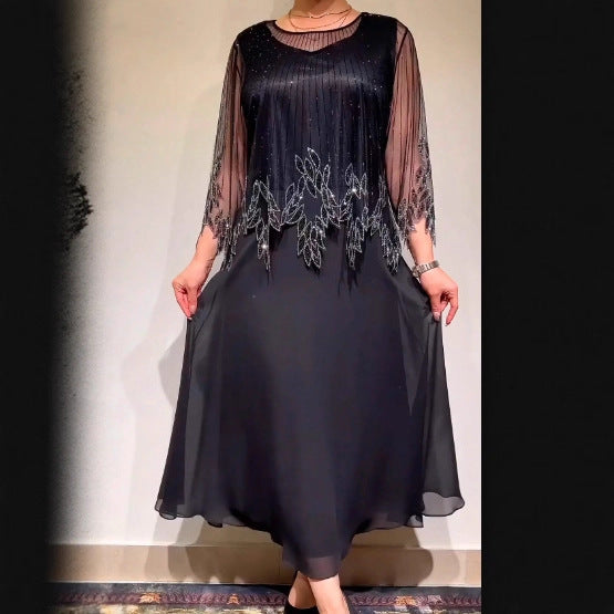 Womens Casual Stylish Printed Dress