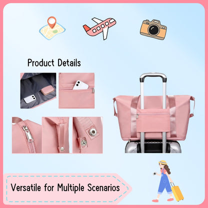 Rainproof, Portable, Wear-resistant, Large-capacity Beach Bag Travel Bag