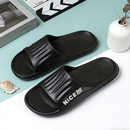 EVA Anti Slip And Odor Proof Household Indoor And Outdoor Men's And Women's Summer Shower Slippers Sandals