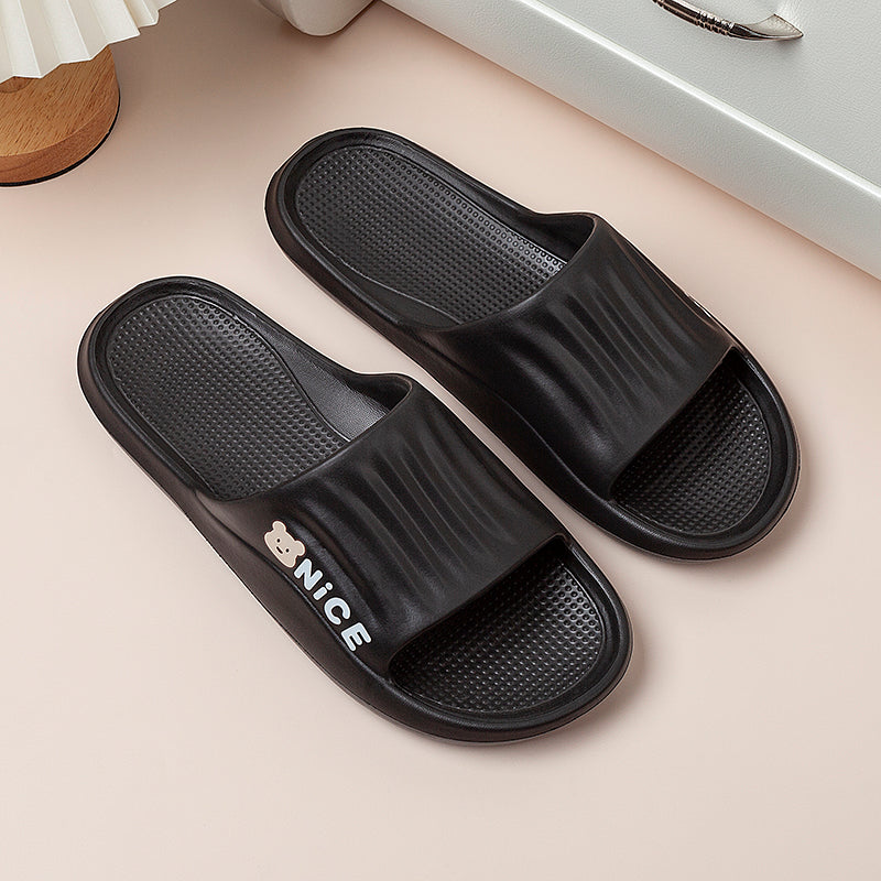 EVA Anti Slip And Odor Proof Household Indoor And Outdoor Men's And Women's Summer Shower Slippers Sandals