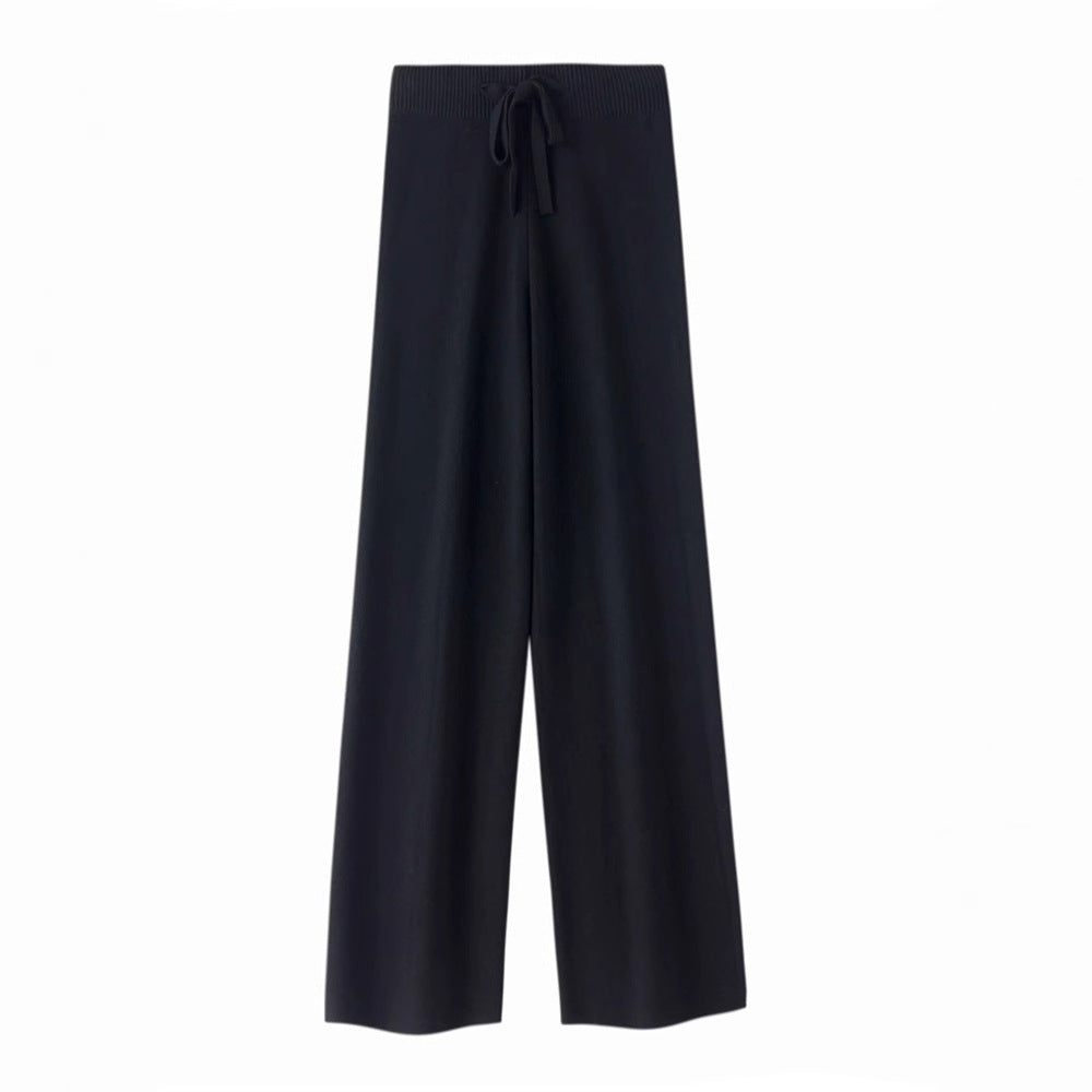 Womens Fashionable Casual Soft Knit Pants