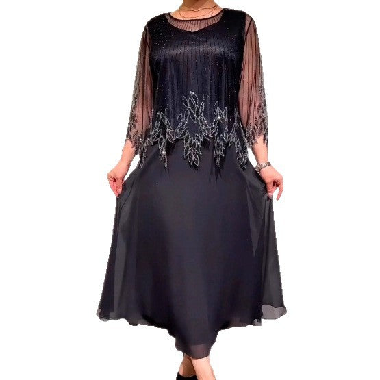 Womens Casual Stylish Printed Dress