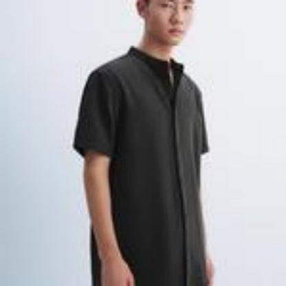 2025 Summer Men's Fashion Casual Tropical Printed Shirt Hawaiian Vacation Style Button Short Sleeve Cardigan