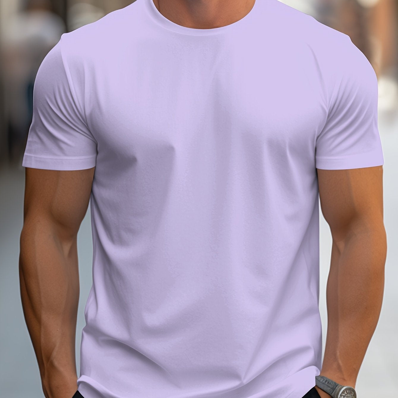 Quick-drying Breathable Sports Round Neck Short Sleeve