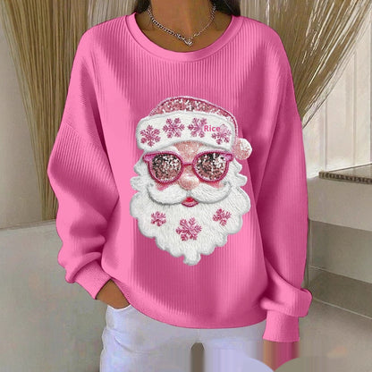 Womens FallWinter Crew Neck Sweatshirt