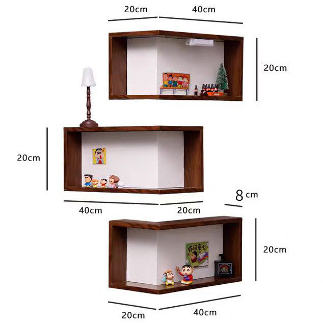 Corner Shelf Wall 90 Degree Corner Bookshelf