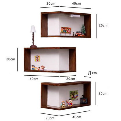 Corner Shelf Wall 90 Degree Corner Bookshelf