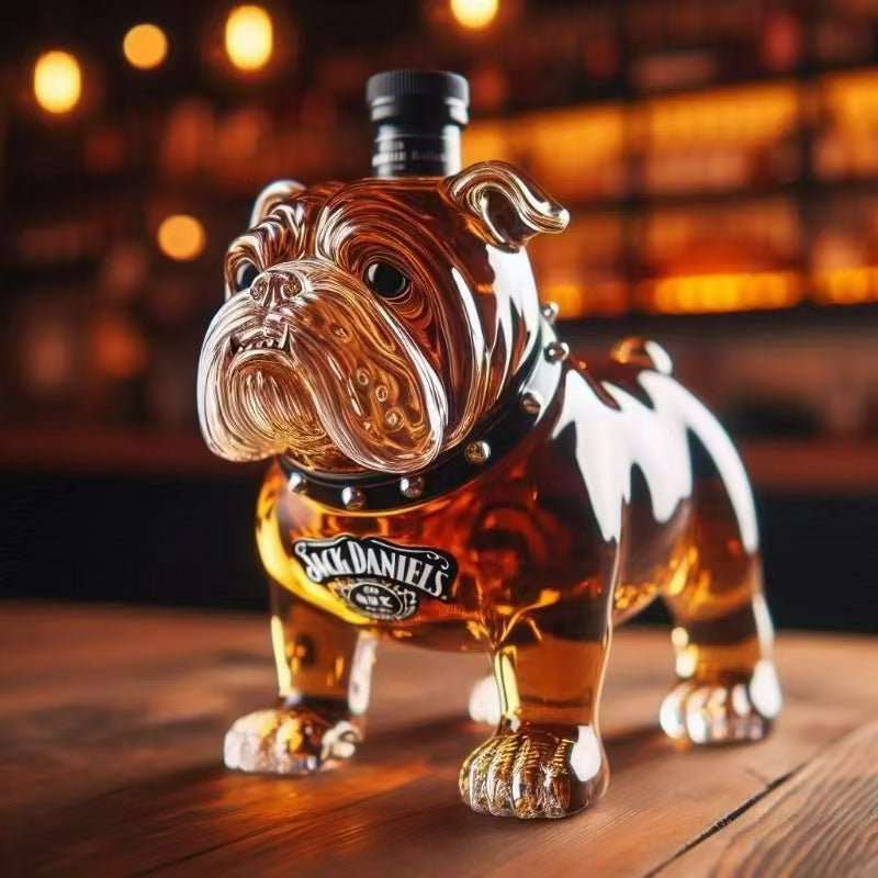 Whiskey Shaped Creative Smooth Glass Decanter