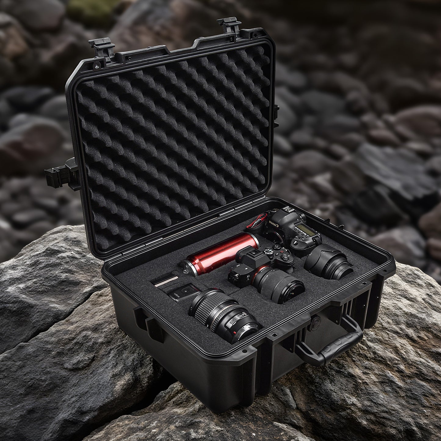 Protective Camera Case With Customizable Foam