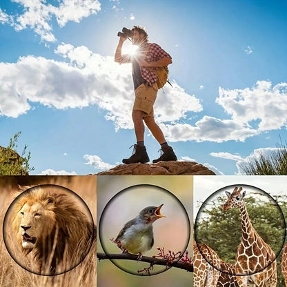 1PC Binoculars 60x60 Binoculars With Night Vision, Binoculars High-Powered Telescope Coordinate Hig