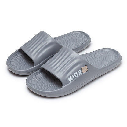 EVA Anti Slip And Odor Proof Household Indoor And Outdoor Men's And Women's Summer Shower Slippers Sandals