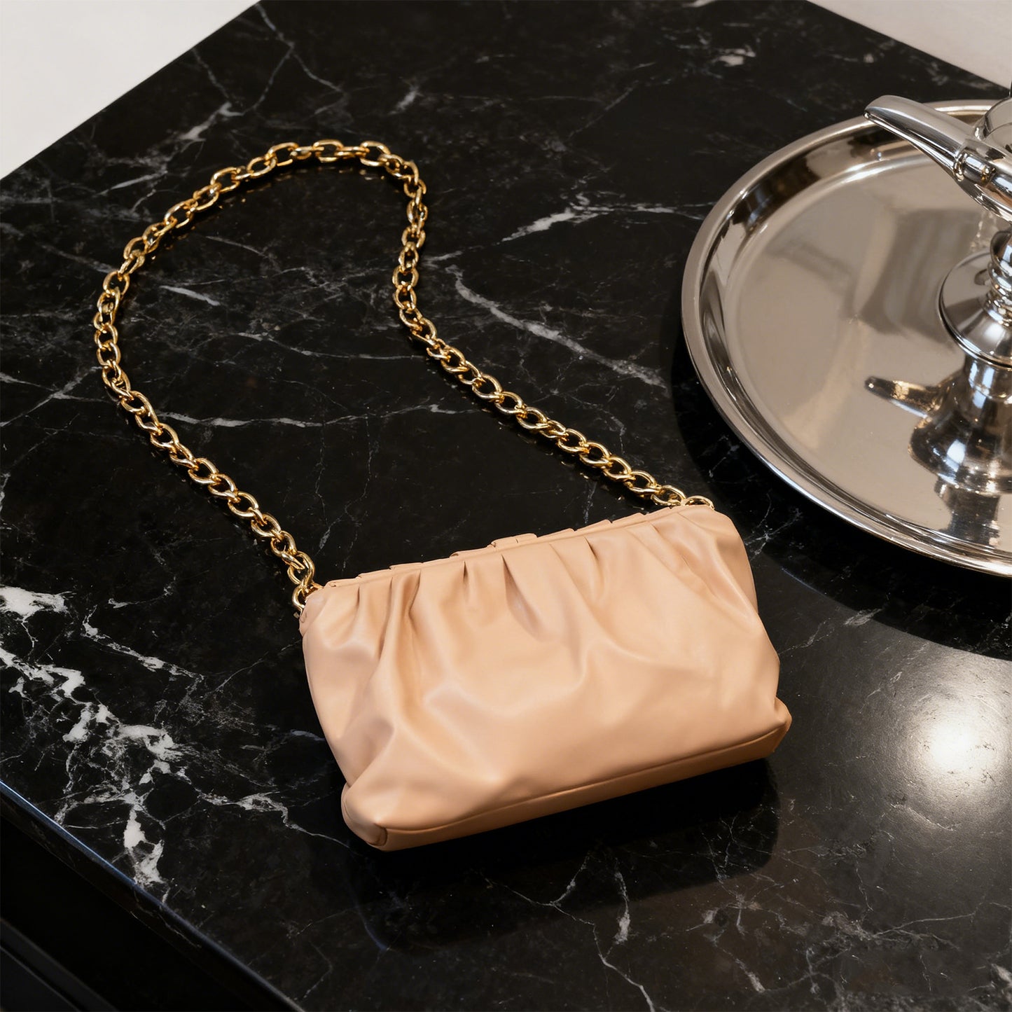 Yunduo Fashion Handbag - Khaki