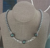 Crystal Pearl Copper Necklace--Only Self Pickup