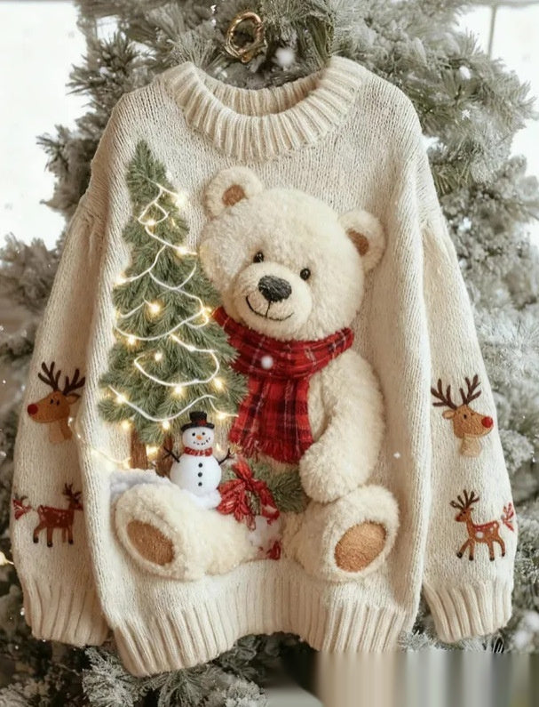 Womens FallWinter Crew Neck Sweatshirt