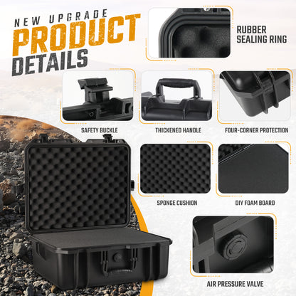 Protective Camera Case With Customizable Foam
