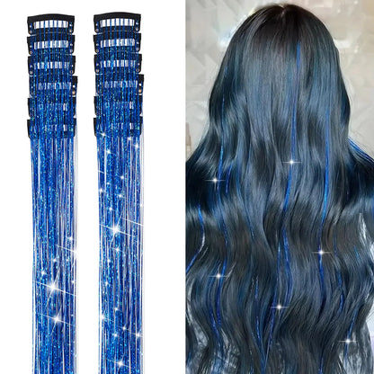 TwinkleGlow™ Tinsel Extensions 💫