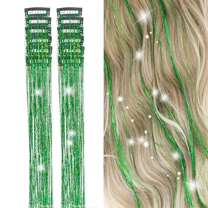 TwinkleGlow™ Tinsel Extensions 💫