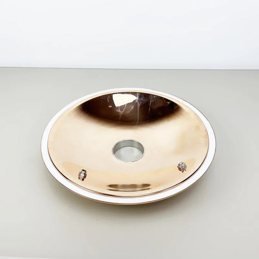 1.5"---4" High Purity Copper Lid, Suitable For Tank With Diameter Of 350mm,Distillation Barrel Lid For Brewing Whiskey Or Brandy