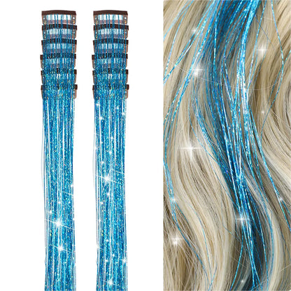 TwinkleGlow™ Tinsel Extensions 💫