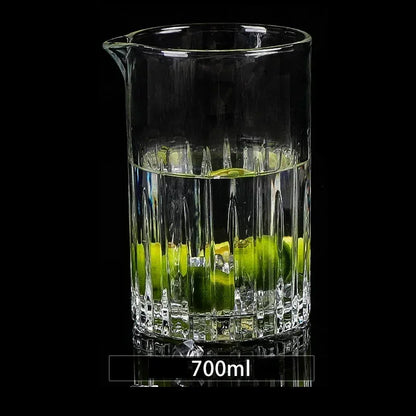 700ml Cocktail Shaker Whiskey Glass Cup Professional Cocktail  Stirring Cup Wine Bar mixing cups Bartender Mixing Bar Tool