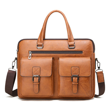 Laptop Men's Briefcase Computer Crossbody Business