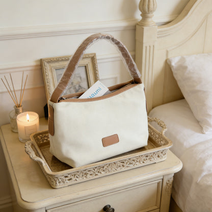 Simple Cross Body Bag-Coffee 1980