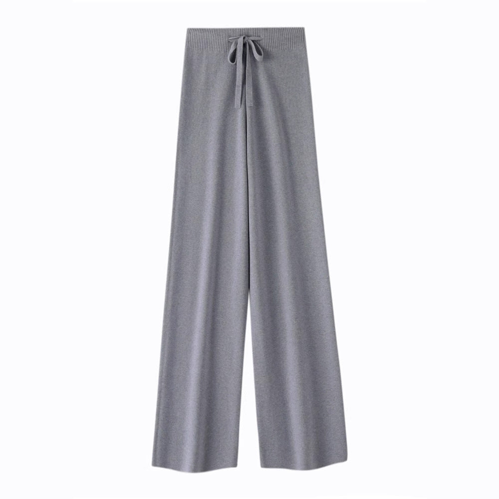 Womens Fashionable Casual Soft Knit Pants