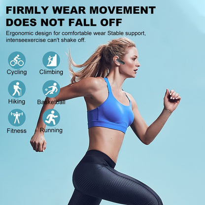 Open,design Bone Conduction Headphones, Wireless Headset, Comfortable To Wear, High-definition Sound Quality, Designed For Running And Sports, Long Battery Life, Stylish And Lightweight