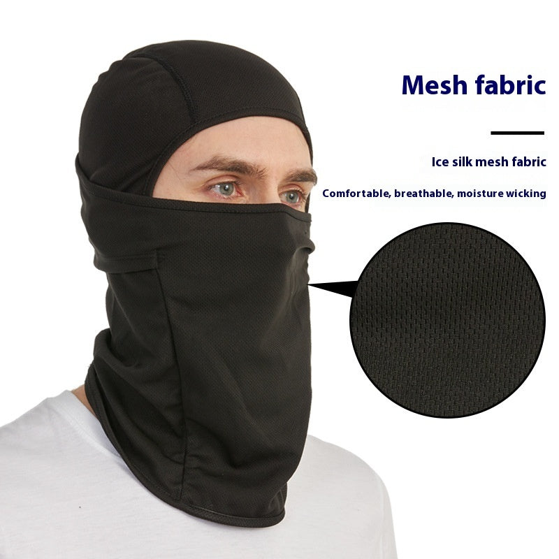 Men's Breathable Mesh Outdoor Sun-proof Headgear