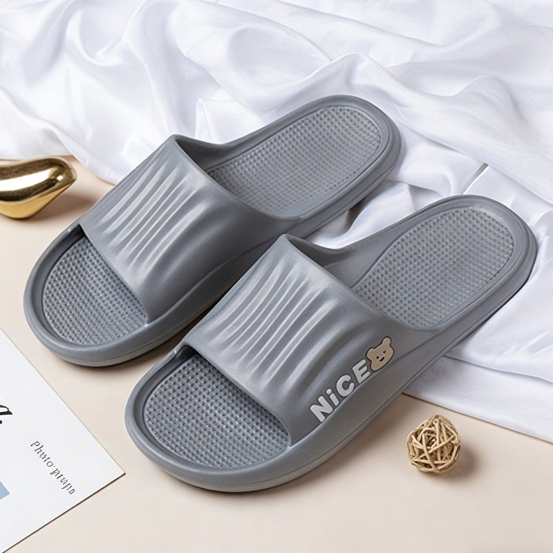 EVA Anti Slip And Odor Proof Household Indoor And Outdoor Men's And Women's Summer Shower Slippers Sandals