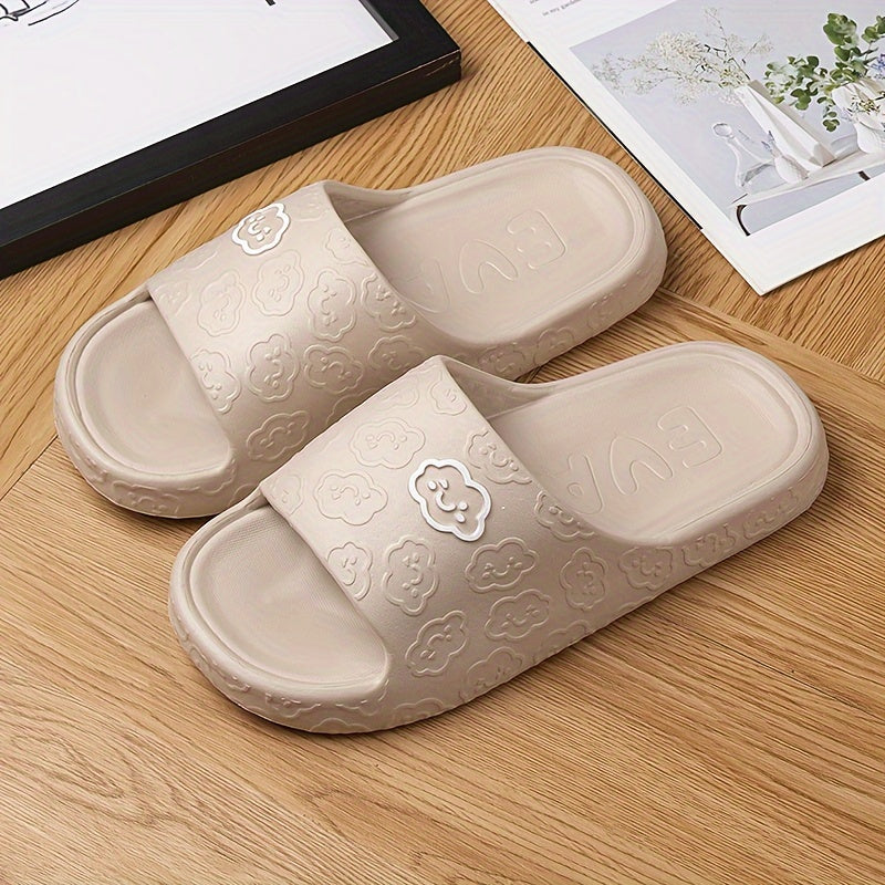 EVA Men's And Women's Beach Sandals Slippers Men's Couple Men's Home Eva Summer Indoor Home Bathroom Non Slip Sandals