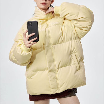 Thickened Warm Bread Jacket With A Stand-up Collar