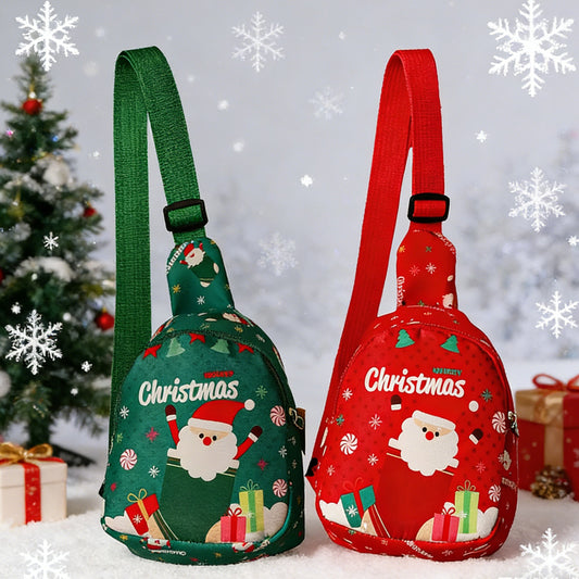 Christmas Santa Handheld Gift Bag - Festive Waterproof Gift Wrap For Holiday Presents, Perfect For Christmas Eve Apple Gift Boxes & Small Gifts