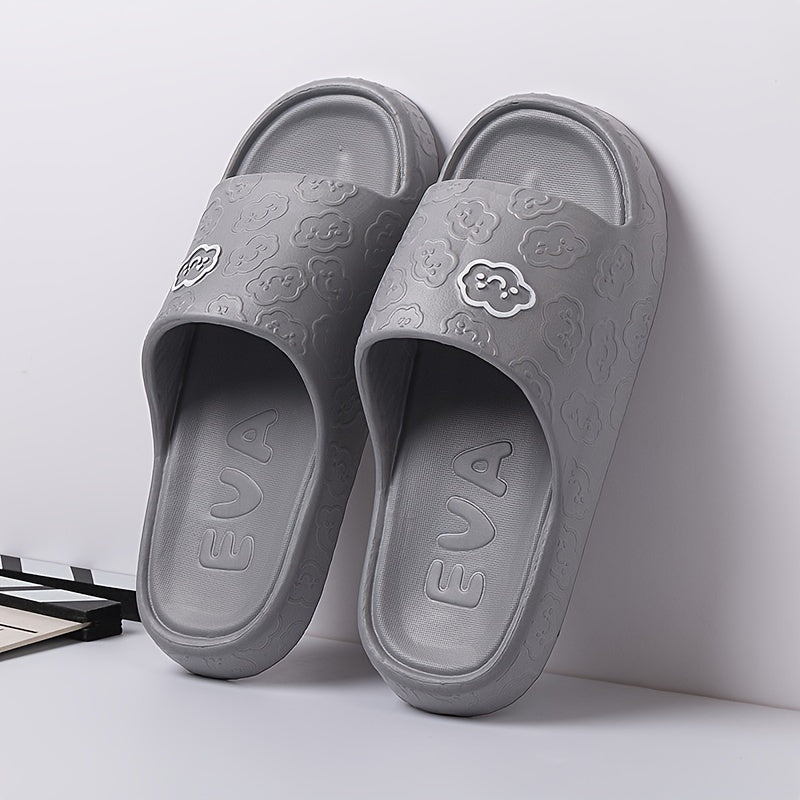 EVA Men's And Women's Beach Sandals Slippers Men's Couple Men's Home Eva Summer Indoor Home Bathroom Non Slip Sandals