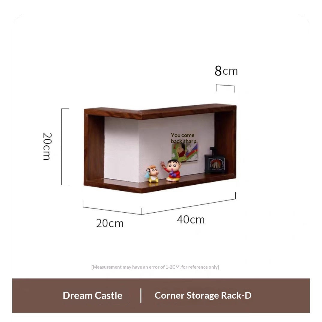 Corner Shelf Wall 90 Degree Corner Bookshelf