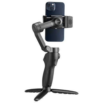 3-Axis Phone Gimbal Stabilizer For Smartphone AI-Powered Tracking Fill Light