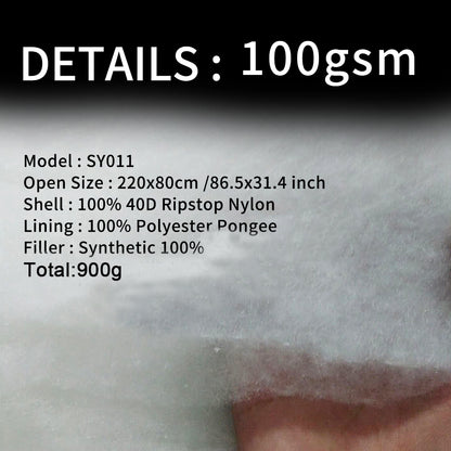 Kamperbox Camping Sleeping Bag Outdoor Camping 3 Season Sleeping Bag Camping