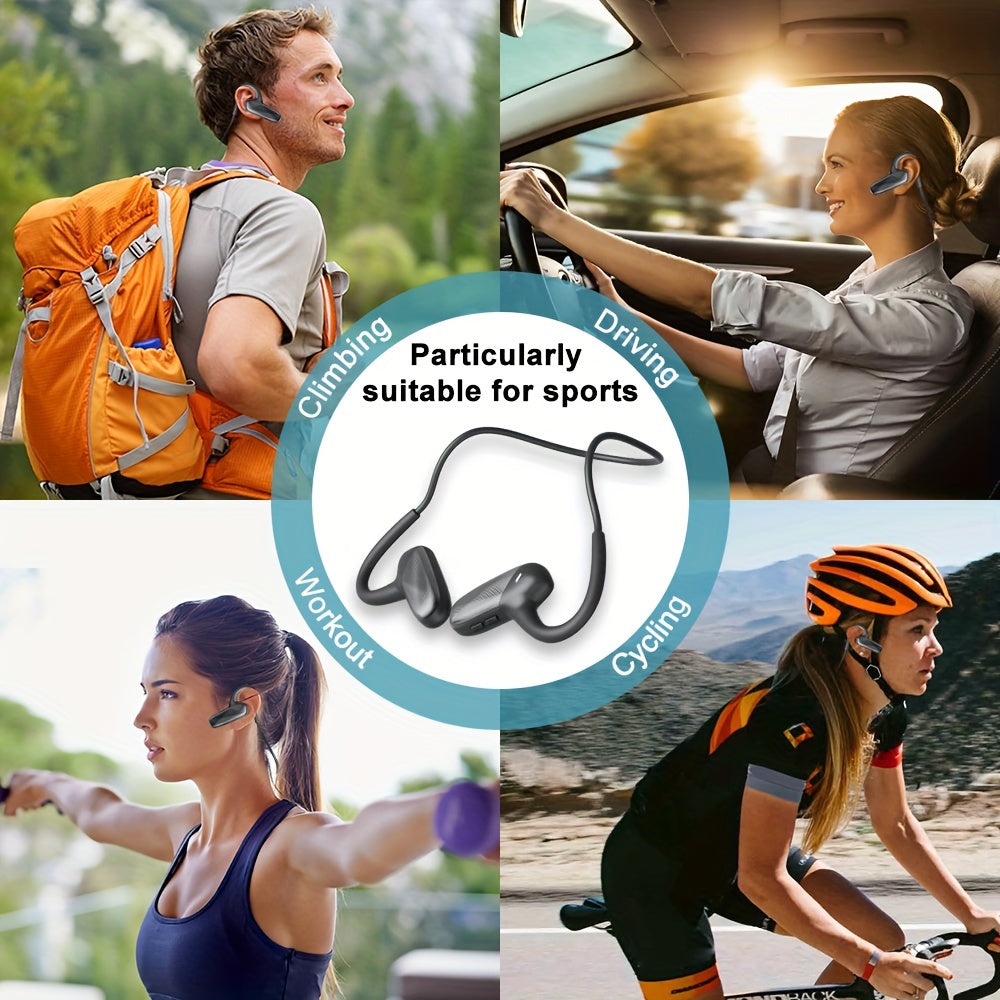Open,design Bone Conduction Headphones, Wireless Headset, Comfortable To Wear, High-definition Sound Quality, Designed For Running And Sports, Long Battery Life, Stylish And Lightweight